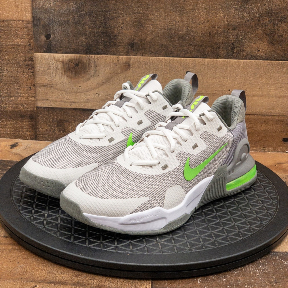 NIKE AIR MAX ALPHA TRAINER 5 PHANTOM GREEN GRAY MENS ATHLETIC SHOES SIZE 10